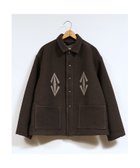 【ナイジェルケーボン/NIGEL CABOURN / MEN】の【公式】ナイジェル・ケーボン / MAN / バルジャケット - ラグジャガード 人気、トレンドファッション・服の通販 founy(ファニー) ファッション Fashion メンズファッション Fashion for Men ジャケット Jacket, Outerwear ファブリック Fabric, Textile ヴィンテージ Vintage Style thumbnail ダークブラウン|ID: prp329100004830216 ipo3291000000035158691