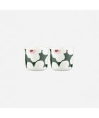 【マリメッコ/marimekko】の【日本限定】Unikko コーヒーカップセット(ハンドルなし)200ml 人気、トレンドファッション・服の通販 founy(ファニー) ファッション Fashion レディースファッション Fashion for Women おすすめ Recommended / Our Picks ギフト プレゼント Gift / Present コンパクト Compact, Small Size フォルム Silhouette, Form モチーフ Motif, Design Theme thumbnail ホワイト×ダークグリーン|ID: prp329100004830217 ipo3291000000035158689