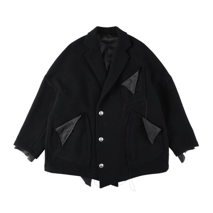 【その他のブランド/Other】の【25AW】 sulvam ショートブロークンコート インテリア・キッズ・メンズ・レディースファッション・服の通販 founy(ファニー) https://founy.com/ ファッション Fashion メンズファッション Fashion for Men 2025年 2025 2025-2026秋冬・A/W Autumn/Winter 2025–26 AW25–26 ショルダー Shoulder, Shoulder Strap ショート Short, Short Length ドロップ Drop Shoulder, Dropped Style ポケット Pocket, Pocket Detail |ID: prp329100004830220 ipo3291000000035158714