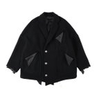 【その他のブランド/Other】の【25AW】 sulvam ショートブロークンコート 人気、トレンドファッション・服の通販 founy(ファニー) ファッション Fashion メンズファッション Fashion for Men 2025年 2025 2025-2026秋冬・A/W Autumn/Winter 2025–26 AW25–26 ショルダー Shoulder, Shoulder Strap ショート Short, Short Length ドロップ Drop Shoulder, Dropped Style ポケット Pocket, Pocket Detail thumbnail BLACK×WHITE|ID: prp329100004830220 ipo3291000000035158715