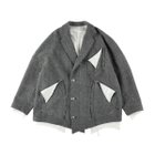 【その他のブランド/Other】の【25AW】 sulvam ショートブロークンコート 人気、トレンドファッション・服の通販 founy(ファニー) ファッション Fashion メンズファッション Fashion for Men 2025年 2025 2025-2026秋冬・A/W Autumn/Winter 2025–26 AW25–26 ショルダー Shoulder, Shoulder Strap ショート Short, Short Length ドロップ Drop Shoulder, Dropped Style ポケット Pocket, Pocket Detail thumbnail WHITE×BLACK|ID: prp329100004830220 ipo3291000000035158717