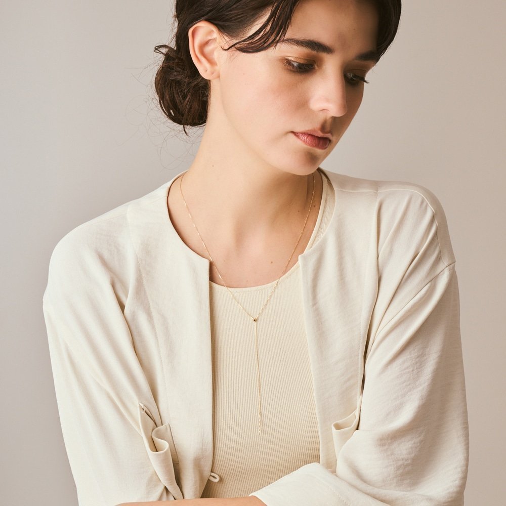 【アガット/agete】のK10ネックレス インテリア・キッズ・メンズ・レディースファッション・服の通販 founy(ファニー) 　ファッション　Fashion　レディースファッション　Fashion for Women　ジュエリー　Jewelry　ネックレス　Necklaces & Pendants　シンプル　Simple, Minimal　チェーン　Chain, Chain Strap　チャーム　Charm, Pendant　ネックレス　Necklace, Pendant Necklace　イエロー|ID: prp329100004830225 ipo3291000000035158773