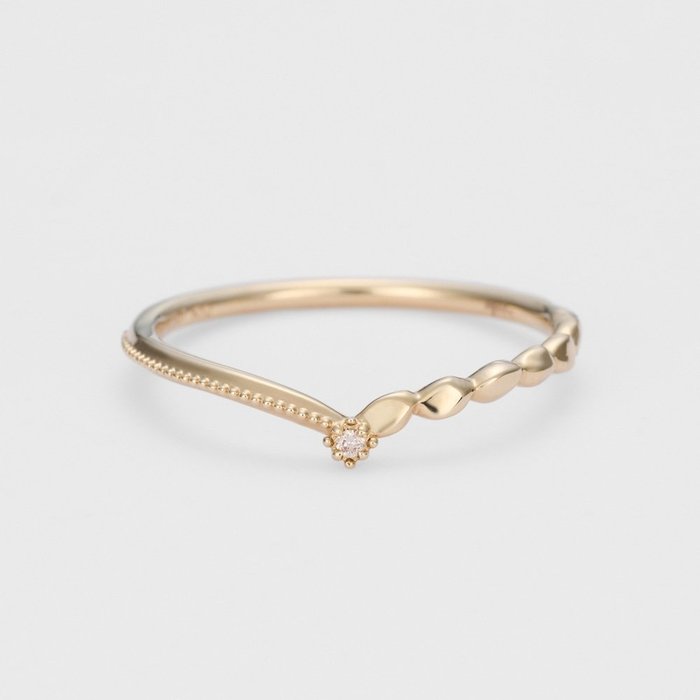 【アガット/agete】のK10ダイヤモンドリング インテリア・キッズ・メンズ・レディースファッション・服の通販 founy(ファニー) https://founy.com/ ファッション Fashion レディースファッション Fashion for Women おすすめ Recommended / Our Picks アシンメトリー Asymmetrical Style ジュエリー Jewelry, Accessories ダイヤモンド Diamond, Brilliant Cut フォルム Silhouette, Form |ID: prp329100004830227 ipo3291000000035158777