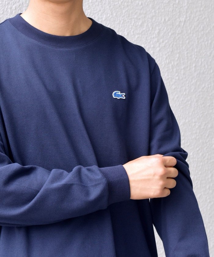 【シップス/SHIPS / MEN】の【SHIPS any別注】LACOSTE ワンポイント ピケ クルーネック Tシャツ 25AW (ロンT) インテリア・キッズ・メンズ・レディースファッション・服の通販 founy(ファニー) https://founy.com/ ファッション Fashion メンズファッション Fashion for Men インナー Innerwear クラシック Classic, Timeless Style 鹿の子 Piqué, Kanoko Fabric ジャケット Jacket, Outerwear スリット Slit, Slit Detail 定番 Standard, Basic Item 人気 Popular, Best Seller フィット Fit, Slim Fit フランス France, French 別注 Limited Edition, Custom Order リラックス Relax, Relaxed Fit ワンポイント One Point, Statement Accent 2025年 2025 2025-2026秋冬・A/W Autumn/Winter 2025–26 AW25–26 |ID: prp329100004830247 ipo3291000000035158909