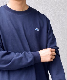 【シップス/SHIPS / MEN】の【SHIPS any別注】LACOSTE ワンポイント ピケ クルーネック Tシャツ 25AW (ロンT) 人気、トレンドファッション・服の通販 founy(ファニー) ファッション Fashion メンズファッション Fashion for Men インナー Innerwear クラシック Classic, Timeless Style 鹿の子 Piqué, Kanoko Fabric ジャケット Jacket, Outerwear スリット Slit, Slit Detail 定番 Standard, Basic Item 人気 Popular, Best Seller フィット Fit, Slim Fit フランス France, French 別注 Limited Edition, Custom Order リラックス Relax, Relaxed Fit ワンポイント One Point, Statement Accent 2025年 2025 2025-2026秋冬・A/W Autumn/Winter 2025–26 AW25–26 |ID:prp329100004830247