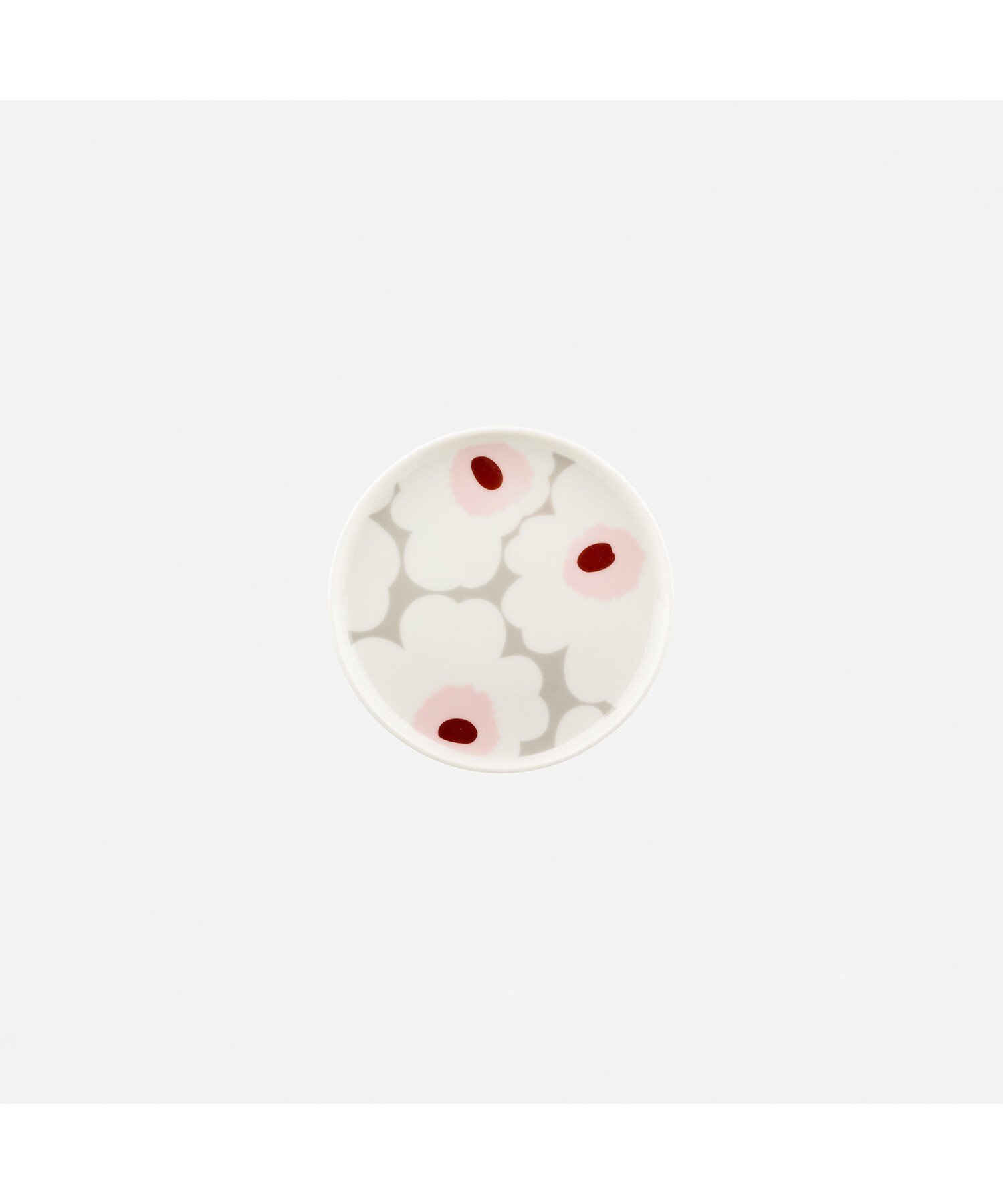 【マリメッコ/marimekko】の【日本限定】Unikko プレート 13.5cm インテリア・キッズ・メンズ・レディースファッション・服の通販 founy(ファニー) 　ファッション　Fashion　レディースファッション　Fashion for Women　デザート　Dessert, Sweet Treat　フォルム　Silhouette, Form　プレート　Plate, Dish　モチーフ　Motif, Design Theme　エレガント 上品　Elegant　皿　Plate, Dish　ホワイト×ライトグレー|ID: prp329100004830279 ipo3291000000035159211