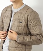 【ノーリーズ/NOLLEYS / MEN】の【TAION/タイオン】別注クジラ刺繍CREW NECK BUTTON DOWN JACKET 人気、トレンドファッション・服の通販 founy(ファニー) ファッション Fashion メンズファッション Fashion for Men インナー Innerwear ウォッシャブル Machine Washable シンプル Simple, Minimal ダウン Down, Puffer 定番 Standard, Basic Item ポケット Pocket, Pocket Detail 別注 Limited Edition, Custom Order ワンポイント One Point, Statement Accent おすすめ Recommended / Our Picks thumbnail カーキ|ID: prp329100004830280 ipo3291000000035159221