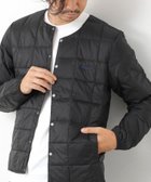 【ノーリーズ/NOLLEYS / MEN】の【TAION/タイオン】別注クジラ刺繍CREW NECK BUTTON DOWN JACKET 人気、トレンドファッション・服の通販 founy(ファニー) ファッション Fashion メンズファッション Fashion for Men インナー Innerwear ウォッシャブル Machine Washable シンプル Simple, Minimal ダウン Down, Puffer 定番 Standard, Basic Item ポケット Pocket, Pocket Detail 別注 Limited Edition, Custom Order ワンポイント One Point, Statement Accent おすすめ Recommended / Our Picks thumbnail ブラック|ID: prp329100004830280 ipo3291000000035159228