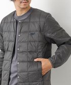 【ノーリーズ/NOLLEYS / MEN】の【TAION/タイオン】別注クジラ刺繍CREW NECK BUTTON DOWN JACKET 人気、トレンドファッション・服の通販 founy(ファニー) ファッション Fashion メンズファッション Fashion for Men インナー Innerwear ウォッシャブル Machine Washable シンプル Simple, Minimal ダウン Down, Puffer 定番 Standard, Basic Item ポケット Pocket, Pocket Detail 別注 Limited Edition, Custom Order ワンポイント One Point, Statement Accent おすすめ Recommended / Our Picks thumbnail チャコールグレー|ID: prp329100004830280 ipo3291000000035159229