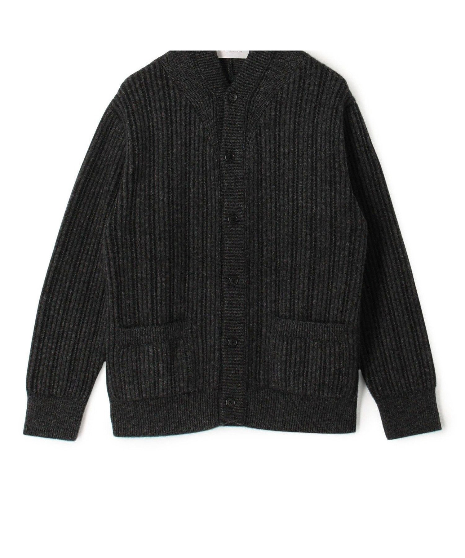 【トゥモローランド/TOMORROWLAND / MEN】のウールカシミヤシルク リブVネックカーディガン インテリア・キッズ・メンズ・レディースファッション・服の通販 founy(ファニー) ファッション Fashion メンズファッション Fashion for Men 2025年 2025 2025-2026秋冬・A/W Autumn/Winter 2025–26 AW25–26 カーディガン Cardigan, Knitwear ショール Shawl, Wrap シルク Silk, 100% Silk 18 チャコールグレー|ID: prp329100004830302 ipo3291000000035159494