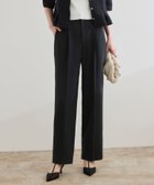 【ロペ/ROPE'】の美人パンツ ダブルクロステーパードパンツ/イージーケア ブラック(01)|ID: prp329100004830309 ipo3291000000035159599