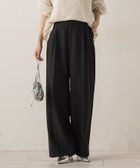 【ドロワット ロートレアモン/Droite Lautreamont】の【新色追加】両面起毛ストレッチパンツ≪洗濯機で洗える≫ 人気、トレンドファッション・服の通販 founy(ファニー) ファッション Fashion レディースファッション Fashion for Women パンツ Pants & Trousers 洗える Machine Washable 秋 Autumn ストレッチ Stretch, Stretchy Fabric ストレート Straight, Straight Cut トレンド Trend, Trending Now 人気 Popular, Best Seller フェミニン Feminine, Girly フラット Flat, Flat Shoes フロント Front, Front Design ベーシック Basic, Essential 無地 Plain, Solid Color ワイド Wide, Wide Fit A/W・秋冬 Autumn/Winter 2025年 2025 2025-2026秋冬・A/W Autumn/Winter 2025–26 AW25–26 thumbnail ブラック|ID: prp329100004830310 ipo3291000000035159619