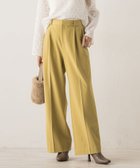 【ドロワット ロートレアモン/Droite Lautreamont】の【新色追加】両面起毛ストレッチパンツ≪洗濯機で洗える≫ 人気、トレンドファッション・服の通販 founy(ファニー) ファッション Fashion レディースファッション Fashion for Women パンツ Pants & Trousers 洗える Machine Washable 秋 Autumn ストレッチ Stretch, Stretchy Fabric ストレート Straight, Straight Cut トレンド Trend, Trending Now 人気 Popular, Best Seller フェミニン Feminine, Girly フラット Flat, Flat Shoes フロント Front, Front Design ベーシック Basic, Essential 無地 Plain, Solid Color ワイド Wide, Wide Fit A/W・秋冬 Autumn/Winter 2025年 2025 2025-2026秋冬・A/W Autumn/Winter 2025–26 AW25–26 thumbnail イエロー|ID: prp329100004830310 ipo3291000000035159621