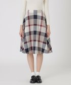 【ブルーレーベル クレストブリッジ/BLUE LABEL CRESTBRIDGE】のクレストブリッジチェックサキソニーフレアスカート 人気、トレンドファッション・服の通販 founy(ファニー) ファッション Fashion レディースファッション Fashion for Women スカート Skirts Aライン・フレアスカート A-Line & Flared Skirts おすすめ Recommended / Our Picks エレガント 上品 Elegant フレア Flare, Flared リラックス Relax, Relaxed Fit thumbnail ベージュB|ID: prp329100004830318 ipo3291000000035159731
