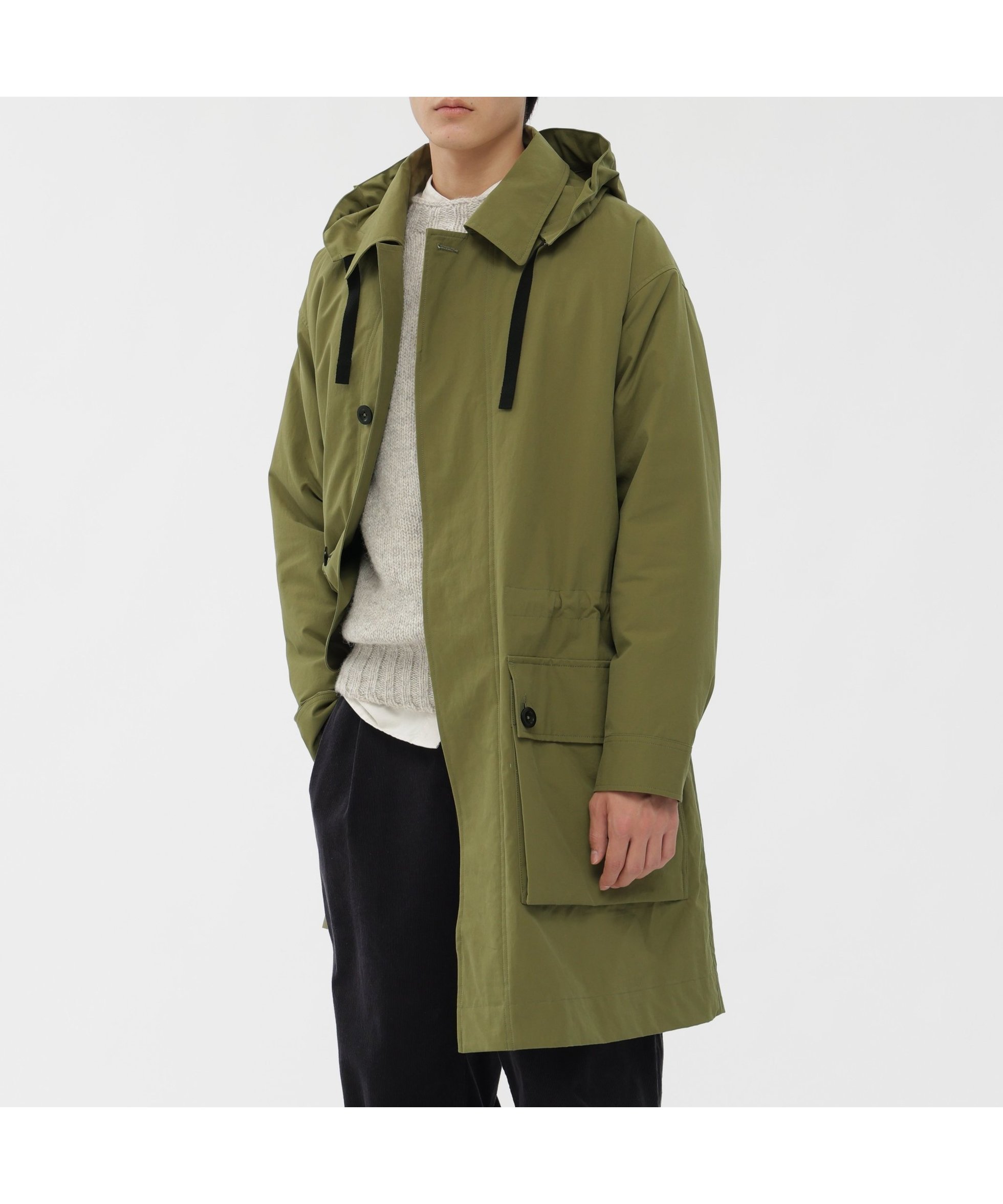 【マーガレット ハウエル/MARGARET HOWELL / MEN】のBRUSHED COTTON CANVAS COAT 人気、トレンドファッション・服の通販 founy(ファニー) 　ファッション　Fashion　メンズファッション　Fashion for Men　アウター　Men's Coats Outerwear　キャンバス　Canvas, Canvas Fabric　スピンドル　Spindle, Drawcord　ポケット　Pocket, Pocket Detail　ミリタリー　Military, Army Style　ライナー　Liner, Inner Layer　ヴィンテージ　Vintage Style　 other-1|ID: prp329100004830319 ipo3291000000035159727