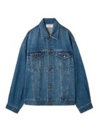 【ミラオーウェン/Mila Owen】の缶バッチ付きGジャン 人気、トレンドファッション・服の通販 founy(ファニー) ファッション Fashion レディースファッション Fashion for Women アウター Coat / Outerwear Collection インディゴ Indigo Denim ヴィンテージ Vintage Style グラフィック Graphic, Graphic Design スマート Smart, Elegant 雑誌 Magazine, Fashion Magazine ツイル Twist, Twisted Detail デニム Denim, Jeans Material 定番 Standard, Basic Item リアル Real, Realistic 冬 Winter / This Winter thumbnail LBLU[081]|ID: prp329100004830322 ipo3291000000035159758