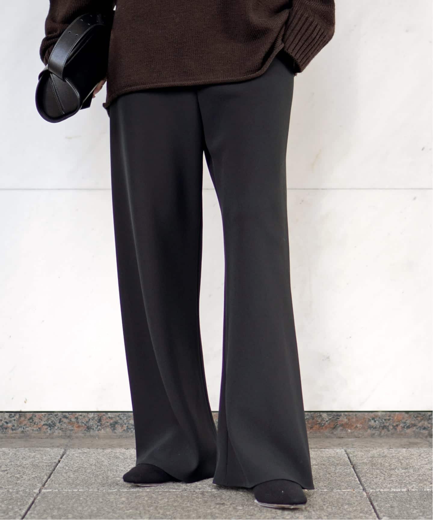 【エーピーストゥディオ/AP STUDIO】の追加エラスティックパンツ インテリア・キッズ・メンズ・レディースファッション・服の通販 founy(ファニー) ファッション Fashion レディースファッション Fashion for Women パンツ Pants & Trousers バランス Balance, Style Balance エレガント 上品 Elegant 人気 Popular, Best Seller ブラック|ID: prp329100004830327 ipo3291000000035159852