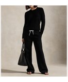 【ラルフローレン/RALPH LAUREN】のドローストリング フリース ワイドレッグ スウェットパンツ 人気、トレンドファッション・服の通販 founy(ファニー) ファッション Fashion レディースファッション Fashion for Women パンツ Pants & Trousers くるぶし Ankle-Length ドローストリング Drawstring, Pull Cord thumbnail 001ブラック|ID: prp329100004830336 ipo3291000000035159914