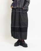 【ゴム/gomme】のマルチスカート 人気、トレンドファッション・服の通販 founy(ファニー) ファッション Fashion レディースファッション Fashion for Women スカート Skirts カーディガン Cardigan, Knitwear シンプル Simple, Minimal スリット Slit, Slit Detail デニム Denim, Jeans Material バルーン Balloon, Balloon Silhouette ポケット Pocket, Pocket Detail エレガント 上品 Elegant 切替 Switching, Contrast Panel thumbnail インディゴ|ID: prp329100004830343 ipo3291000000035159998