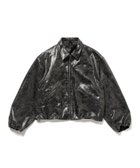 【ビームス/BEAMS / MEN】のワイドショートフィット ゴートレザー ジップブルゾン 人気、トレンドファッション・服の通販 founy(ファニー) ファッション Fashion メンズファッション Fashion for Men ヴィンテージ Vintage Style ショート Short, Short Length トレンド Trend, Trending Now ドローコード Drawcord, Drawstring Cord ブラウジング Blouson Silhouette, Cinched Waist ブルゾン Blouson, Bomber Jacket プリント Print, Printed Pattern ユーズド Used, Vintage-Look ワイド Wide, Wide Fit ワッシャー Washer, Crinkled Finish ワーク Workwear, Utility Style thumbnail BLACK|ID: prp329100004830349 ipo3291000000035160075