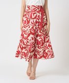【アナイ/ANAYI】の【セットアップ対応商品】アートリーフサテンラップ スカート 人気、トレンドファッション・服の通販 founy(ファニー) ファッション Fashion レディースファッション Fashion for Women セットアップ Matching Sets スカート・ミニ/ミディ/マキシ Skirts / Mini, Midi & Maxi Skirts グログラン Grosgrain, Grosgrain Ribbon サテン Satin, Glossy Fabric シンプル Simple, Minimal スマート Smart, Elegant セットアップ Set-Up, Coordinated Outfit フランス France, French フレア Flare, Flared プリント Print, Printed Pattern ラップ Wrap, Wrap Design リーフ Leaf, Botanical Leaf 再入荷 Restock / Back in Stock thumbnail red|ID: prp329100004830368 ipo3291000000035160233
