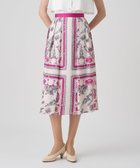 【アナイ/ANAYI】のスカーフプリントタック スカート 人気、トレンドファッション・服の通販 founy(ファニー) ファッション Fashion レディースファッション Fashion for Women スカート Skirts オレンジ Orange オータム Autumn Fashion カーディガン Cardigan, Knitwear サテン Satin, Glossy Fabric シンプル Simple, Minimal スカーフ Scarf, Neckwear スマート Smart, Elegant フラワー Flower, Floral プリント Print, Printed Pattern ロング Long, Long-Length A/W・秋冬 Autumn/Winter 再入荷 Restock / Back in Stock thumbnail off white|ID: prp329100004830369 ipo3291000000035160240