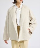 【ロペ/ROPE'】のスーリーアルパカシャギーハーフコート ベージュ(27)|ID: prp329100004830378 ipo3291000000035160368