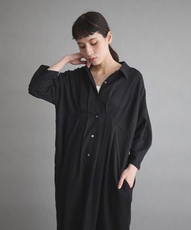 【ガレージ オブ グッド クロージング/GARAGE OF GOOD CLOTHING】のリネンタックロングワンピ-ス 人気、トレンドファッション・服の通販 founy(ファニー) ファッション Fashion レディースファッション Fashion for Women ワンピース Dresses おすすめ Recommended / Our Picks ポケット Pocket, Pocket Detail リネン Linen, Linen Fabric 羽織 Haori, Light Jacket |ID:prp329100004830382