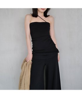 【アニュアンス/anuans】のナローニットセットアップ 人気、トレンドファッション・服の通販 founy(ファニー) ファッション Fashion レディースファッション Fashion for Women トップス・カットソー Cut & Sew Tops ニット Knit Tops & Sweaters ギャザー Gathered, Ruffled ジュエリー Jewelry, Accessories セットアップ Set-Up, Coordinated Outfit ボトム Bottoms, Lower Wear ラップ Wrap, Wrap Design ワイド Wide, Wide Fit ワンポイント One Point, Statement Accent エレガント 上品 Elegant 夏 Summer |ID:prp329100004830384