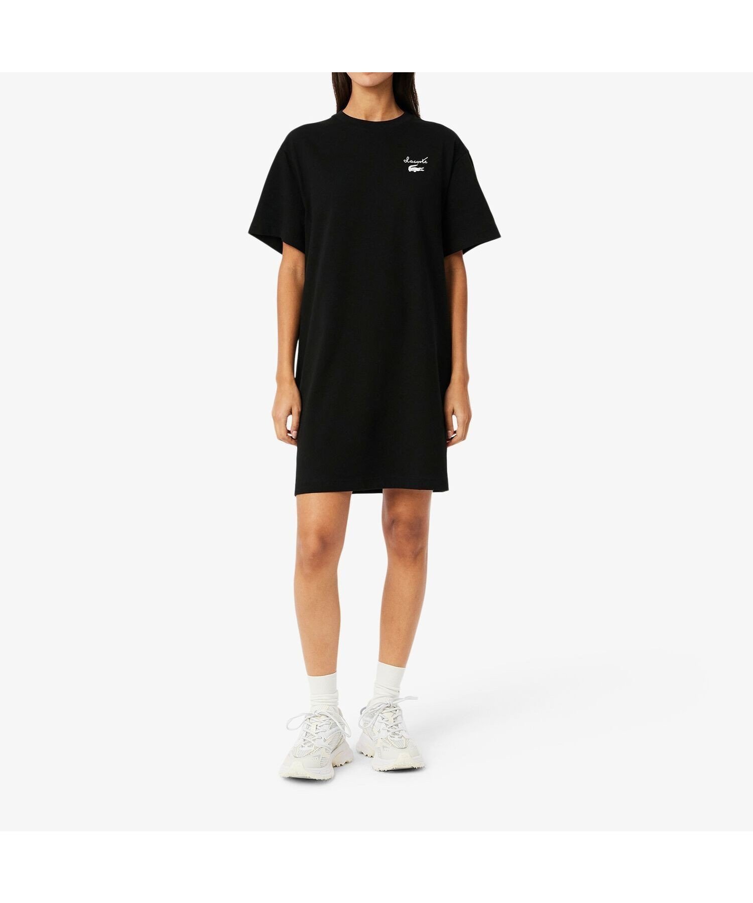 【ラコステ/LACOSTE】のオーバーサイズTシャツドレス / ワンピース 人気、トレンドファッション・服の通販 founy(ファニー) 　ファッション　Fashion　レディースファッション　Fashion for Women　ワンピース　Dresses　フォーマル・パーティードレス・結婚式用ドレス　Elegant & Casual Dresses　クラシック　Classic, Timeless Style　ドレス　Dress, One-Piece　リラックス　Relax, Relaxed Fit　 other-1|ID: prp329100004830387 ipo3291000000035160504