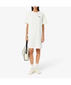 【ラコステ/LACOSTE】のオーバーサイズTシャツドレス / ワンピース 人気、トレンドファッション・服の通販 founy(ファニー) ファッション Fashion レディースファッション Fashion for Women ワンピース Dresses フォーマル・パーティードレス・結婚式用ドレス Elegant & Casual Dresses クラシック Classic, Timeless Style ドレス Dress, One-Piece リラックス Relax, Relaxed Fit thumbnail ホワイト|ID: prp329100004830387 ipo3291000000035160507