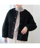 【ルクールブラン/le.coeur blanc】のノーカラーコクーンミドルコート 人気、トレンドファッション・服の通販 founy(ファニー) ファッション Fashion レディースファッション Fashion for Women アウター Coat / Outerwear Collection コート・ロングコート・ピーコート Long Coats, Peacoats & More ウェーブ Wavy Pattern コクーン Cocoon, Cocoon Silhouette タートルネック Turtleneck, High Neck ハイネック High Neck, Mock Neck マフラー Scarf, Muffler ミドル Middle Length, Mid Height エレガント 上品 Elegant thumbnail ブラック|ID: prp329100004830388 ipo3291000000035160511
