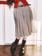 【リリーブラウン/Lily Brown】のベルト付きレースプリーツスカート 人気、トレンドファッション・服の通販 founy(ファニー) ファッション Fashion レディースファッション Fashion for Women スカート Skirts プリーツスカート / 上品フェミニンスタイル Pleated Skirts ベルト&ウエストマーク Belts & Waist Accessories クラシカル Classical, Vintage-Inspired 切替 Switching, Contrast Panel シューズ Shoes, Footwear スマート Smart, Elegant ソックス Socks, Hosiery トレンド Trend, Trending Now バランス Balance, Style Balance フェイクレザー Faux Leather, PU Leather プリーツ Pleats, Pleated レース Lace, Lace Fabric thumbnail CHECK[931]|ID: prp329100004830395 ipo3291000000035160606