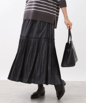 【リフレクト/Reflect】の【腰周りすっきり◎】プリーツギャザースカート 人気、トレンドファッション・服の通販 founy(ファニー) ファッション Fashion レディースファッション Fashion for Women スカート Skirts エアリー Airy Texture ギャザー Gathered, Ruffled スマート Smart, Elegant タンブラー Tumbler, Travel Mug プリーツ Pleats, Pleated ポケット Pocket, Pocket Detail 切替 Switching, Contrast Panel |ID:prp329100004830397