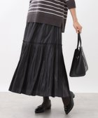 【リフレクト/Reflect】の【腰周りすっきり◎】プリーツギャザースカート 人気、トレンドファッション・服の通販 founy(ファニー) ファッション Fashion レディースファッション Fashion for Women スカート Skirts エアリー Airy Texture ギャザー Gathered, Ruffled スマート Smart, Elegant タンブラー Tumbler, Travel Mug プリーツ Pleats, Pleated ポケット Pocket, Pocket Detail 切替 Switching, Contrast Panel thumbnail ブラック|ID: prp329100004830397 ipo3291000000035160625