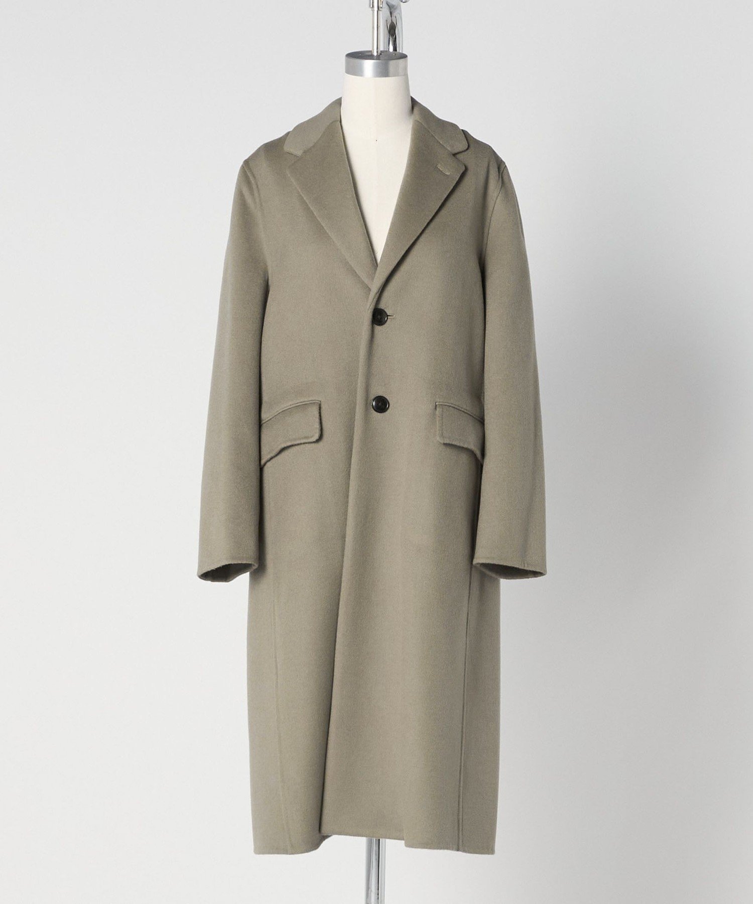 【ユナイテッドアローズ/UNITED ARROWS】のLOEFF リバー チェスター コート インテリア・キッズ・メンズ・レディースファッション・服の通販 founy(ファニー) 　ファッション　Fashion　レディースファッション　Fashion for Women　アウター　Coat / Outerwear Collection　コート・ロングコート・ピーコート　Long Coats, Peacoats & More　クラシック　Classic, Timeless Style　ジャケット　Jacket, Outerwear　チェスター　Chester, Chester Coat　チェスターコート　Chester Coat, Long Coat　メルトン　Melton, Heavy Wool　ロング　Long, Long-Length　MOCA|ID: prp329100004830399 ipo3291000000035160654