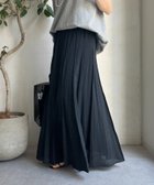 【ドゥドゥ/DouDou】のシアーパネルプリーツスカート 人気、トレンドファッション・服の通販 founy(ファニー) ファッション Fashion レディースファッション Fashion for Women スカート Skirts プリーツスカート / 上品フェミニンスタイル Pleated Skirts カットソー Cut and Sewn Top シアー Sheer, See-Through シンプル Simple, Minimal スマート Smart, Elegant プリーツ Pleats, Pleated リラックス Relax, Relaxed Fit S/S・春夏 SS, Spring/Summer, Warm Season 再入荷 Restock / Back in Stock 夏 Summer 2025年 2025 2025春夏・S/S Spring/Summer 2025 SS25 thumbnail ブラック|ID: prp329100004830400 ipo3291000000035160662