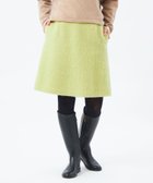 【マッキントッシュ フィロソフィー/MACKINTOSH PHILOSOPHY】のウールシャギーショートスカート 人気、トレンドファッション・服の通販 founy(ファニー) ファッション Fashion レディースファッション Fashion for Women スカート Skirts おすすめ Recommended / Our Picks ショート Short, Short Length シンプル Simple, Minimal 冬 Winter / This Winter 別注 Limited Edition, Custom Order 秋 Autumn thumbnail イエロー|ID: prp329100004830405 ipo3291000000035160765