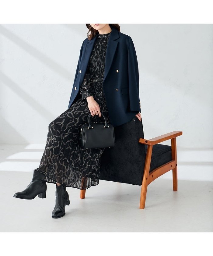 【アー ヴェー ヴェー/a.v.v】のランダムプリーツワンピース インテリア・キッズ・メンズ・レディースファッション・服の通販 founy(ファニー) https://founy.com/ ファッション Fashion レディースファッション Fashion for Women ワンピース Dresses 春 Spring 秋 Autumn カーディガン Cardigan, Knitwear ジャケット Jacket, Outerwear 定番 Standard, Basic Item プリント Print, Printed Pattern プリーツ Pleats, Pleated 無地 Plain, Solid Color 冬 Winter / This Winter 再入荷 Restock / Back in Stock おすすめ Recommended / Our Picks 夏 Summer エレガント 上品 Elegant セレモニー Ceremony 二次会 After Party |ID: prp329100004830410 ipo3291000000035216757