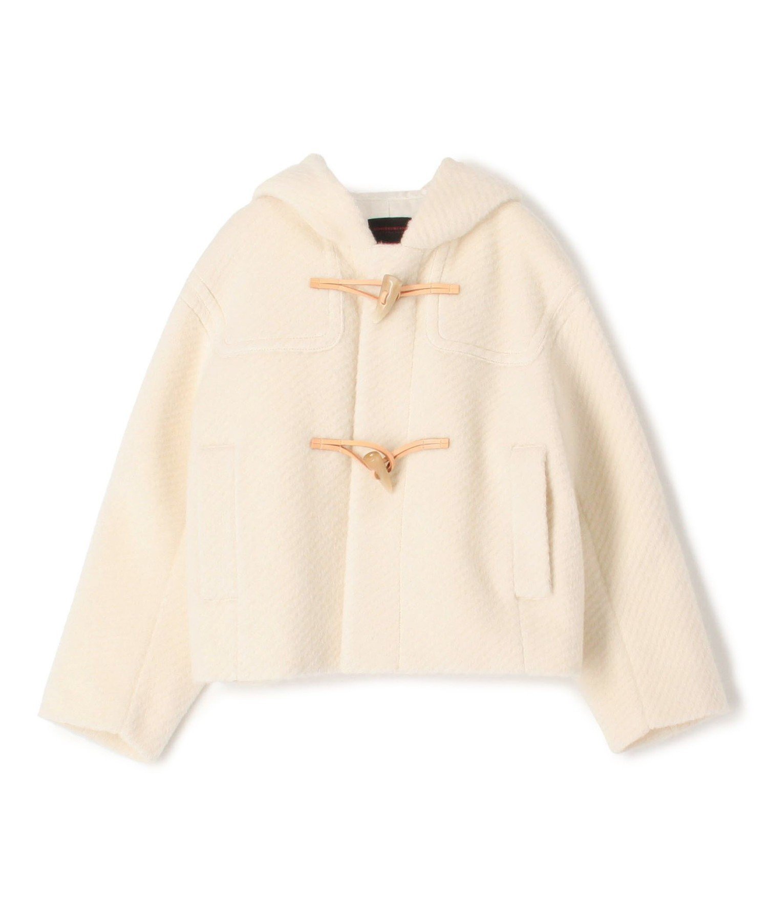 【トゥモローランド/TOMORROWLAND】のモヘヤダイアゴナル ショートダッフルコート 人気、トレンドファッション・服の通販 founy(ファニー) 　ファッション　Fashion　レディースファッション　Fashion for Women　アウター　Coat / Outerwear Collection　コート・ロングコート・ピーコート　Long Coats, Peacoats & More　ダッフルコート　Duffle Coats　イタリア　Italy　コンパクト　Compact, Small Size　ダッフルコート　Duffle Coat, Toggle Coat　テクスチャー　Texture, Textured Fabric　別注　Limited Edition, Custom Order　 other-1|ID: prp329100004830422 ipo3291000000035161069