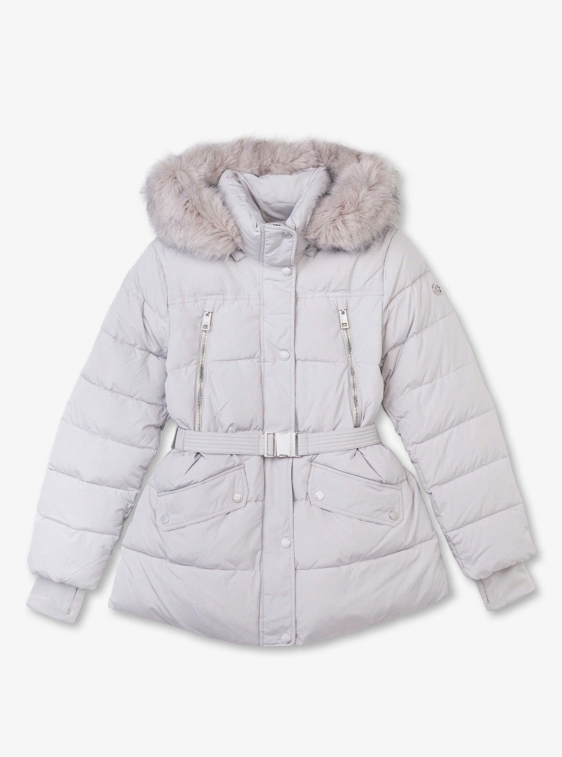 【マイケルコース/MICHAEL KORS】のベルテッド フォー ジップ パファージャケット マイケルコース インテリア・キッズ・メンズ・レディースファッション・服の通販 founy(ファニー) 　ファッション　Fashion　レディースファッション　Fashion for Women　アウター　Coat / Outerwear Collection　レディースジャケット・軽アウター　Jackets　コレクション　Collection, Seasonal Line　ジップ　Zip, Zipper　ラグジュアリー　Luxury, Elegant　GREY|ID: prp329100004830425 ipo3291000000035161079