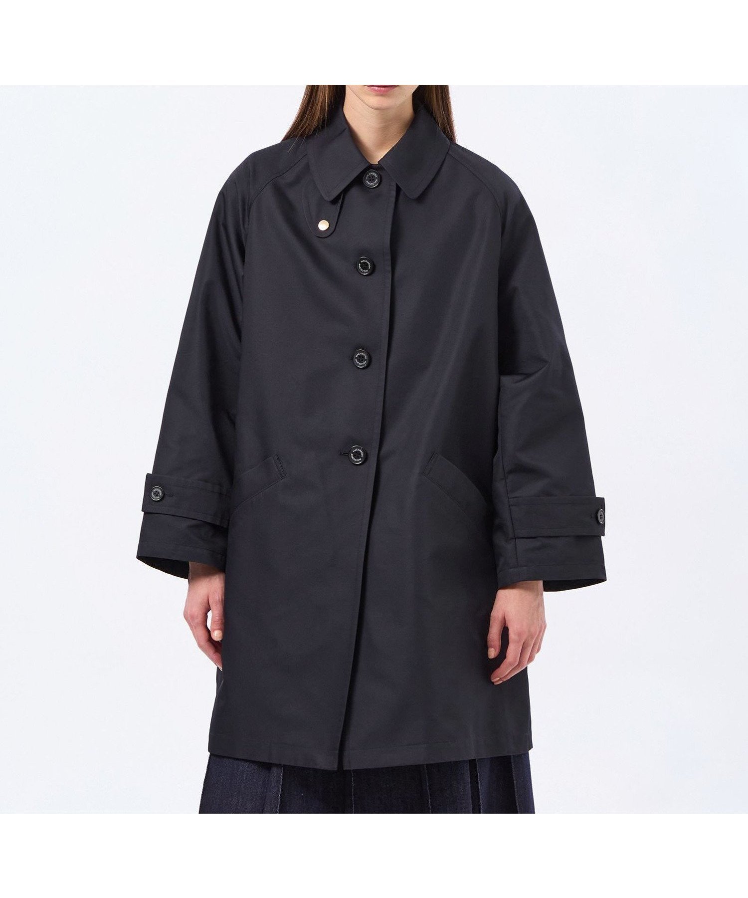 【マッキントッシュ フィロソフィー/MACKINTOSH PHILOSOPHY】の【WELBURY(ウェルベリー)】ダブルクロス製 インテリア・キッズ・メンズ・レディースファッション・服の通販 founy(ファニー) 　ファッション　Fashion　レディースファッション　Fashion for Women　おすすめ　Recommended / Our Picks　コンパクト　Compact, Small Size　ダブル　Double, Double-Breasted　バランス　Balance, Style Balance　フォルム　Silhouette, Form　フラップ　Flap, Flap Pocket　フロント　Front, Front Design　人気　Popular, Best Seller　春　Spring　秋　Autumn　ネイビー|ID: prp329100004830426 ipo3291000000035161141