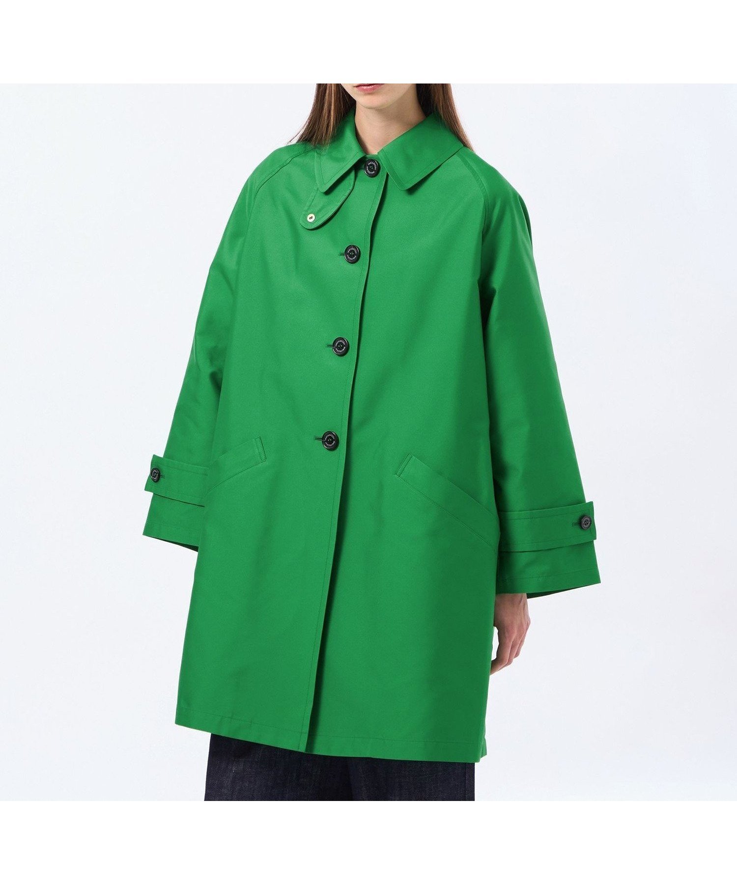 【マッキントッシュ フィロソフィー/MACKINTOSH PHILOSOPHY】の【WELBURY(ウェルベリー)】ダブルクロス製 インテリア・キッズ・メンズ・レディースファッション・服の通販 founy(ファニー) 　ファッション　Fashion　レディースファッション　Fashion for Women　おすすめ　Recommended / Our Picks　コンパクト　Compact, Small Size　ダブル　Double, Double-Breasted　バランス　Balance, Style Balance　フォルム　Silhouette, Form　フラップ　Flap, Flap Pocket　フロント　Front, Front Design　人気　Popular, Best Seller　春　Spring　秋　Autumn　グリーン|ID: prp329100004830426 ipo3291000000035161143