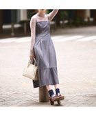 【ジルバイジルスチュアート/JILL by JILLSTUART】のデニムライクバリエーションキャミワンピース 人気、トレンドファッション・服の通販 founy(ファニー) ファッション Fashion レディースファッション Fashion for Women ワンピース Dresses キャミソールワンピース Camisole Dresses おすすめ Recommended / Our Picks インナー Innerwear キャミワンピース Cami Dress, Slip Dress シャンブレー Chambray, Denim-Like Fabric シャーリング Shirring, Ruched シンプル Simple, Minimal スマート Smart, Elegant デニム Denim, Jeans Material フィット Fit, Slim Fit thumbnail グレー|ID: prp329100004830430 ipo3291000000035161171