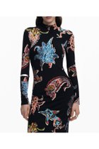 【デシグアル/Desigual】のラクロワ柄のドレス 人気、トレンドファッション・服の通販 founy(ファニー) ファッション Fashion レディースファッション Fashion for Women ワンピース Dresses フォーマル・パーティードレス・結婚式用ドレス Elegant & Casual Dresses カラフル Colorful Design シューズ Shoes, Footwear デニム Denim, Jeans Material ドレス Dress, One-Piece パターン Pattern, Design Print パッチワーク Patchwork, Mixed Fabric プリント Print, Printed Pattern メンズ Men's, Menswear 長袖 Long Sleeve, Full Sleeve thumbnail グレー/ブラック/2000|ID: prp329100004830432 ipo3291000000035161238