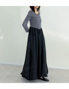 【リエディ/Re:EDIT】のリブカットソーアシメドッキングワンピース 人気、トレンドファッション・服の通販 founy(ファニー) ファッション Fashion レディースファッション Fashion for Women ワンピース Dresses アシンメトリー Asymmetrical Style インナー Innerwear コンパクト Compact, Small Size スニーカー Sneakers, Trainers デコルテ Décolleté, Neckline トレンド Trend, Trending Now ドッキング Docking, Mixed Material バランス Balance, Style Balance バルーン Balloon, Balloon Silhouette おすすめ Recommended / Our Picks thumbnail グレー|ID: prp329100004830451 ipo3291000000035161693