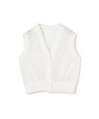 【トゥモローランド/TOMORROWLAND】のSusie ショートベスト 人気、トレンドファッション・服の通販 founy(ファニー) ファッション Fashion レディースファッション Fashion for Women アウター Coat / Outerwear Collection トップス・カットソー Cut & Sew Tops ベスト&ジレ / 重ね着スタイル Vests & Gilets おすすめ Recommended / Our Picks カットソー Cut and Sewn Top キャミソール Camisole, Spaghetti Strap Top コンパクト Compact, Small Size ショート Short, Short Length シンプル Simple, Minimal スペシャル Special, Limited Edition タンク Tank Top, Sleeveless Top チュール Tulip, Tulip Motif ベスト Vest, Waistcoat ベーシック Basic, Essential thumbnail 11 ホワイト|ID: prp329100004830452 ipo3291000000035161723