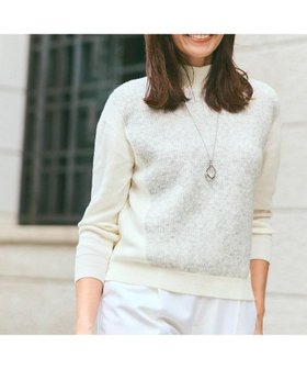 【リフレクト/Reflect】のアーガイル柄ハイネックニット 人気、トレンドファッション・服の通販 founy(ファニー) ファッション Fashion レディースファッション Fashion for Women トップス・カットソー Cut & Sew Tops ニット Knit Tops & Sweaters ストレート Straight, Straight Cut スマート Smart, Elegant ドッキング Docking, Mixed Material ハイネック High Neck, Mock Neck ループ Loop, Loop Knit |ID:prp329100004830456