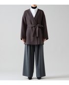 【ティアラ/Tiara】のノーカラービッグコート 人気、トレンドファッション・服の通販 founy(ファニー) ファッション Fashion レディースファッション Fashion for Women アウター Coat / Outerwear Collection コート・ロングコート・ピーコート Long Coats, Peacoats & More ビッグ Big, Oversized ビジネス 仕事 通勤 Business / Work / Commuting thumbnail チャコールグレー|ID: prp329100004830474 ipo3291000000035162080