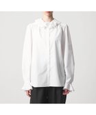 【ドゥロワー/DRAWER】のCAPSULE フリルカラーブラウス 人気、トレンドファッション・服の通販 founy(ファニー) ファッション Fashion レディースファッション Fashion for Women トップス・カットソー Cut & Sew Tops シャツ・ブラウス・オフィスカジュアル Elegant Blouses & Button-Ups なめらか Smooth, Silky Texture ジャケット Jacket, Outerwear フリル Frill, Ruffle ラッフル Ruffle, Frill thumbnail WHITE|ID: prp329100004830477 ipo3291000000035162172